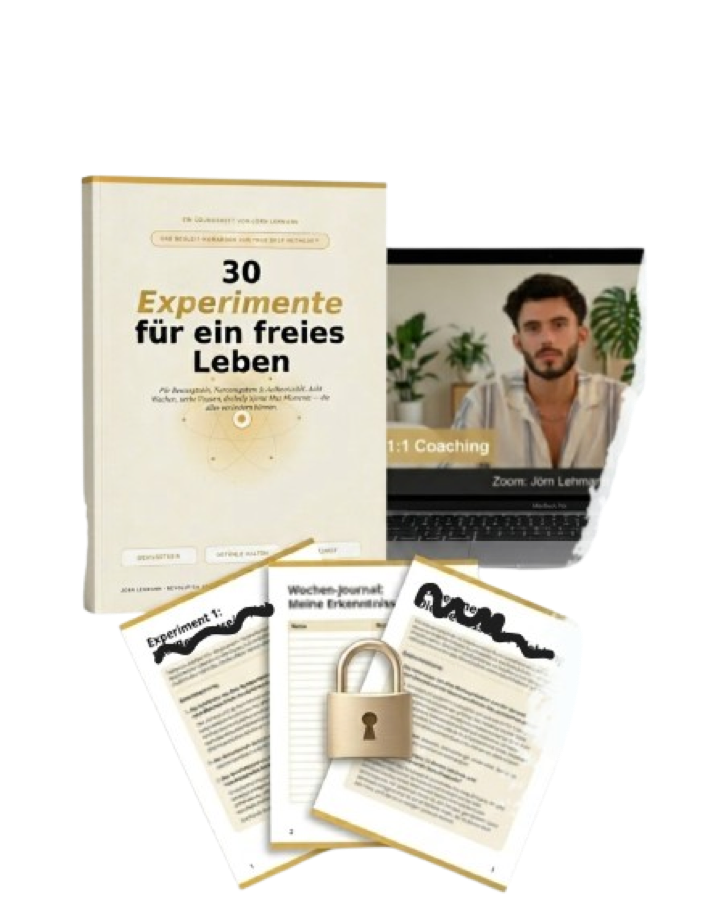 Re-Connect-Bundle: Workbook „30 Experimente für ein freies Leben
